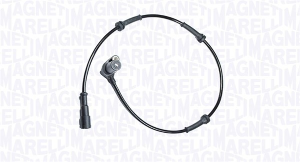 ABS-givare, Sensor, hjulvarvtal, Vänster bak Magneti marelli 1721 MAGNETI MARELLI