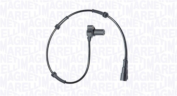ABS-givare, Sensor, hjulvarvtal, Höger bak Magneti marelli 172100 MAGNETI MARELLI