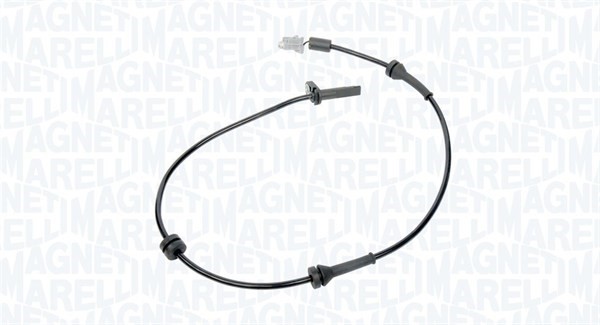 ABS-givare, Sensor, hjulvarvtal, Fram, höger eller vänster Magnet MAGNETI MARELLI