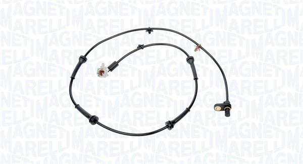 ABS-givare, Sensor, hjulvarvtal, Bakaxel, båda sidor Magneti mare MAGNETI MARELLI ABS-givare, Sensor, hjulvarvtal, Bakaxel, båda sidor Magneti mare MAGNETI MARELLI