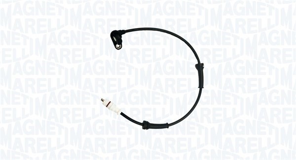 ABS-givare, Sensor, hjulvarvtal, Höger bak Magneti marelli 172100 MAGNETI MARELLI