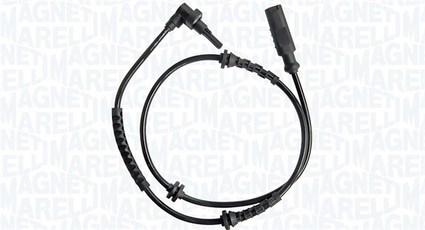 ABS-givare, Sensor, hjulvarvtal, Fram, höger eller vänster Magnet MAGNETI MARELLI