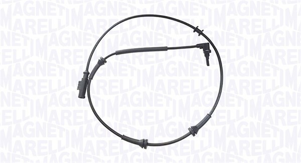 ABS-givare, Sensor, hjulvarvtal, Fram, höger eller vänster Magnet MAGNETI MARELLI