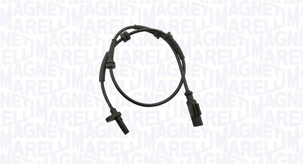 ABS-givare, Sensor, hjulvarvtal, Bakaxel, båda sidor Magneti mare MAGNETI MARELLI