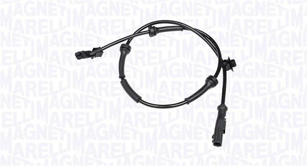 ABS-givare, Sensor, hjulvarvtal, Fram, höger eller vänster Magnet MAGNETI MARELLI