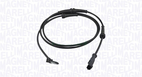 ABS-givare, Sensor, hjulvarvtal, Höger bak Magneti marelli 172100 MAGNETI MARELLI