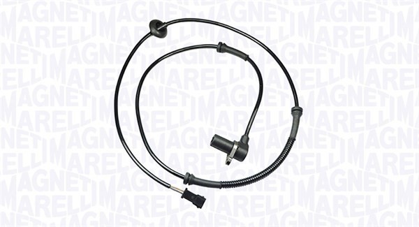 ABS-givare, Sensor, hjulvarvtal, Höger bak Magneti marelli 172100 MAGNETI MARELLI