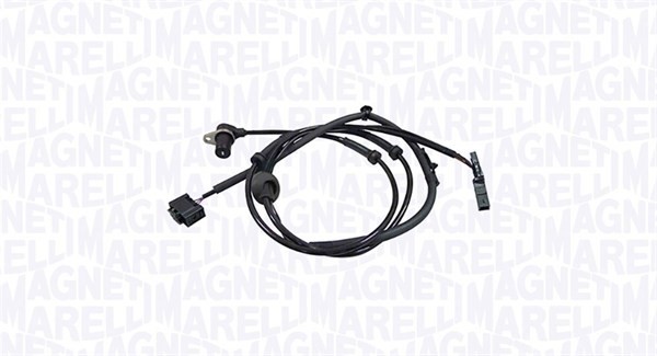 ABS-givare, Sensor, hjulvarvtal, Vänster bak Magneti marelli 1721 MAGNETI MARELLI