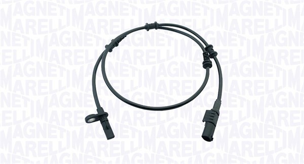 ABS-givare, Sensor, hjulvarvtal, Fram, höger eller vänster Magnet MAGNETI MARELLI