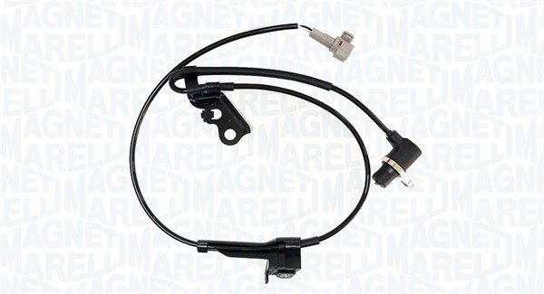ABS-givare, Sensor, hjulvarvtal, Vänster fram MAGNETI MARELLI ABS-givare, Sensor, hjulvarvtal, Vänster fram MAGNETI MARELLI
