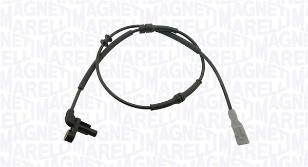 ABS-givare, Sensor, hjulvarvtal, Fram, höger eller vänster Magnet MAGNETI MARELLI