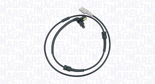 ABS-givare, Sensor, hjulvarvtal, Fram, höger eller vänster Magnet MAGNETI MARELLI