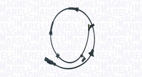 ABS-givare, Sensor, hjulvarvtal, Bakaxel, båda sidor Magneti mare MAGNETI MARELLI ABS-givare, Sensor, hjulvarvtal, Bakaxel, båda sidor Magneti mare MAGNETI MARELLI