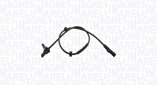 ABS-givare, Sensor, hjulvarvtal, Vänster bak Magneti marelli 1721 MAGNETI MARELLI