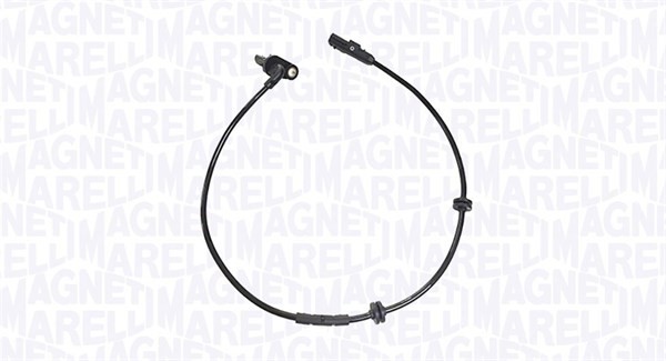 ABS-givare, Sensor, hjulvarvtal, Höger bak Magneti marelli 172100 MAGNETI MARELLI