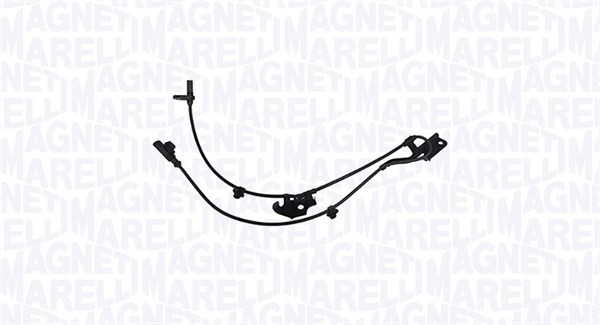 ABS-givare, Sensor, hjulvarvtal, Vänster fram Magneti marelli 172 MAGNETI MARELLI