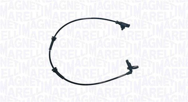 ABS-givare, Sensor, hjulvarvtal, Vänster bak Magneti marelli 1721 MAGNETI MARELLI