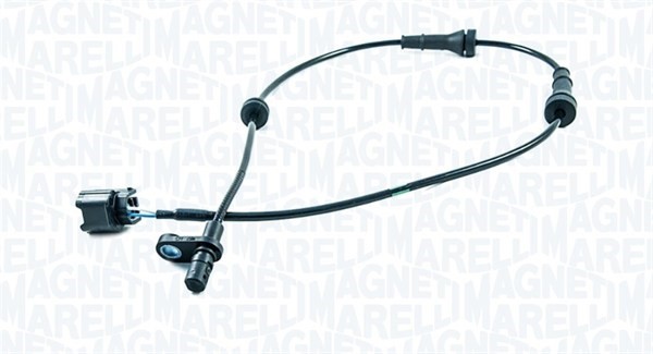ABS-givare, Sensor, hjulvarvtal, Vänster bak Magneti marelli 1721 MAGNETI MARELLI