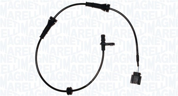 ABS-givare, Sensor, hjulvarvtal, Höger bak Magneti marelli 172100 MAGNETI MARELLI