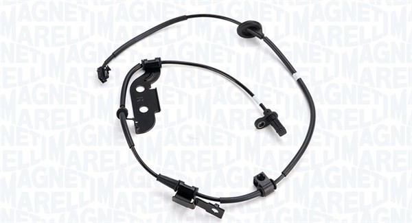 ABS-givare, Sensor, hjulvarvtal, Höger bak Magneti marelli 172100 MAGNETI MARELLI