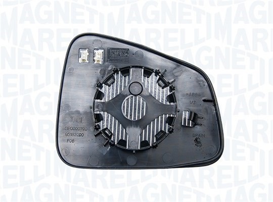 Spegelglas, yttre spegel, Höger Magneti marelli 182209012800 MAGNETI MARELLI