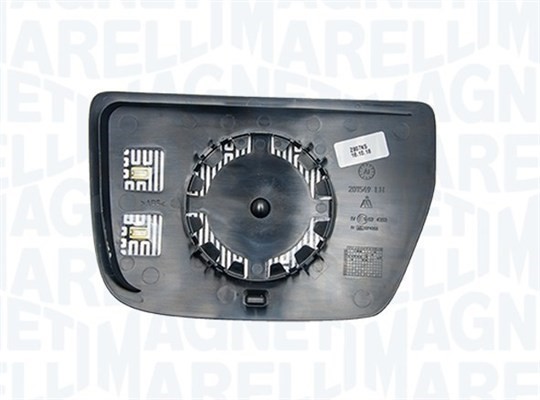 Spegelglas, yttre spegel, Vänster Magneti marelli 182209016500 MAGNETI MARELLI