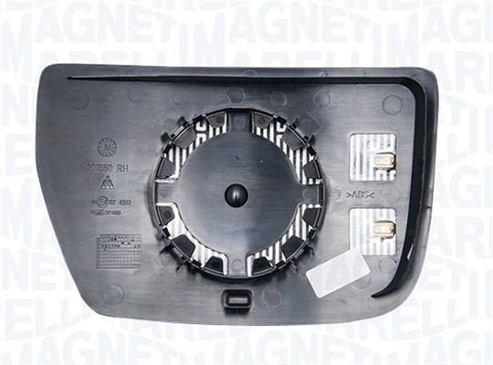 Spegelglas, yttre spegel, Höger Magneti marelli 182209016600 MAGNETI MARELLI
