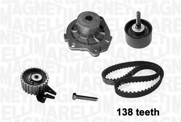 Kamremskit med vattenpump Magneti marelli 341403980001 MAGNETI MARELLI