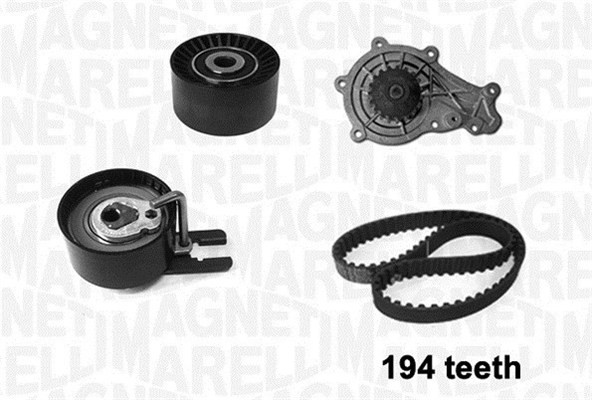 Kamremskit med vattenpump Magneti marelli 341404030001 MAGNETI MARELLI