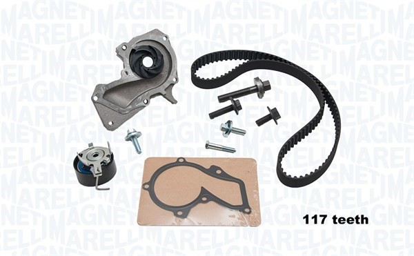 Kamremskit med vattenpump Magneti marelli 341405780001 MAGNETI MARELLI
