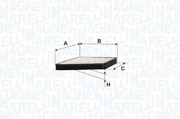 Kupefilter Magneti marelli 350203061250 MAGNETI MARELLI