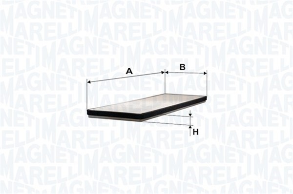 Kupefilter Magneti marelli 350203061860 MAGNETI MARELLI