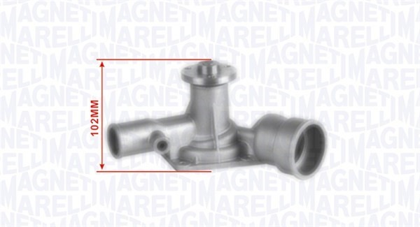Vattenpump Magneti marelli 352316170864 MAGNETI MARELLI