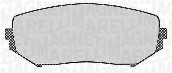 Bromsbeläggsats, Framaxel Magneti marelli 363916060494 MAGNETI MARELLI