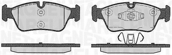 Bromsbeläggsats, Framaxel Magneti marelli 363916060622 MAGNETI MARELLI Bromsbeläggsats, Framaxel Magneti marelli 363916060622 MAGNETI MARELLI