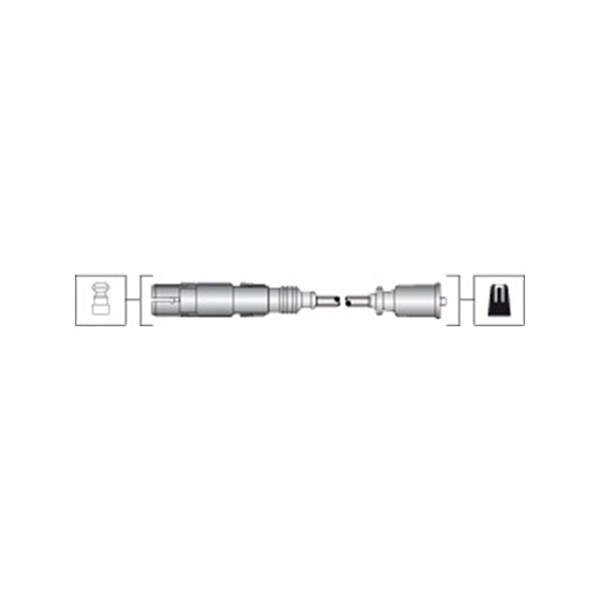 Tändkabelsats Magneti marelli 941318111304 MAGNETI MARELLI