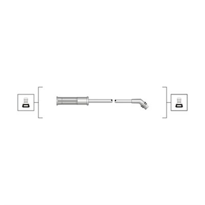 Tändkabelsats Magneti marelli 941319170031 MAGNETI MARELLI