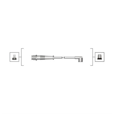 Tändkabelsats Magneti marelli 941319170032 MAGNETI MARELLI