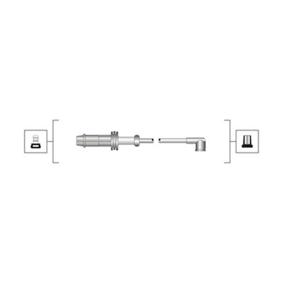 Tändkabelsats Magneti marelli 941319170034 MAGNETI MARELLI