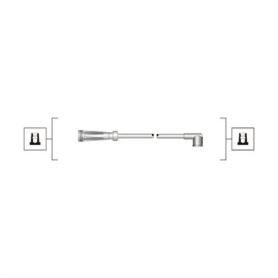 Tändkabelsats Magneti marelli 941319170041 MAGNETI MARELLI