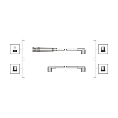 Tändkabelsats Magneti marelli 941319170050 MAGNETI MARELLI Tändkabelsats Magneti marelli 941319170050 MAGNETI MARELLI