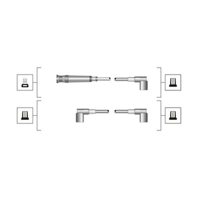 Tändkabelsats Magneti marelli 941319170052 MAGNETI MARELLI