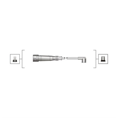 Tändkabelsats Magneti marelli 941319170055 MAGNETI MARELLI