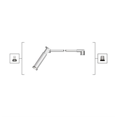 Tändkabelsats Magneti marelli 941319170084 MAGNETI MARELLI