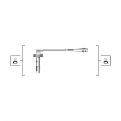 Tändkabelsats Magneti marelli 941319170087 MAGNETI MARELLI