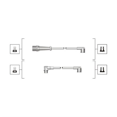Tändkabelsats Magneti marelli 941319170090 MAGNETI MARELLI