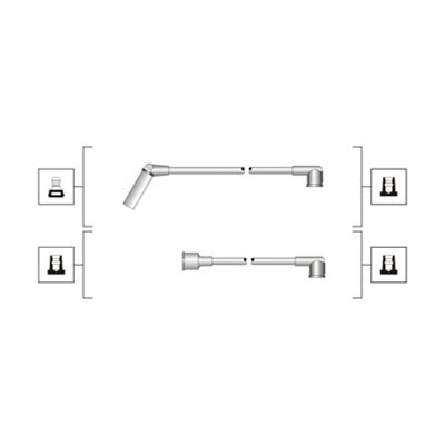 Tändkabelsats Magneti marelli 941319170091 MAGNETI MARELLI
