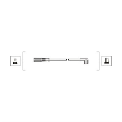 Tändkabelsats Magneti marelli 941319170098 MAGNETI MARELLI
