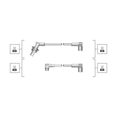 Tändkabelsats Magneti marelli 941319170101 MAGNETI MARELLI