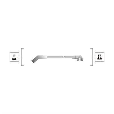Tändkabelsats Magneti marelli 941319170104 MAGNETI MARELLI